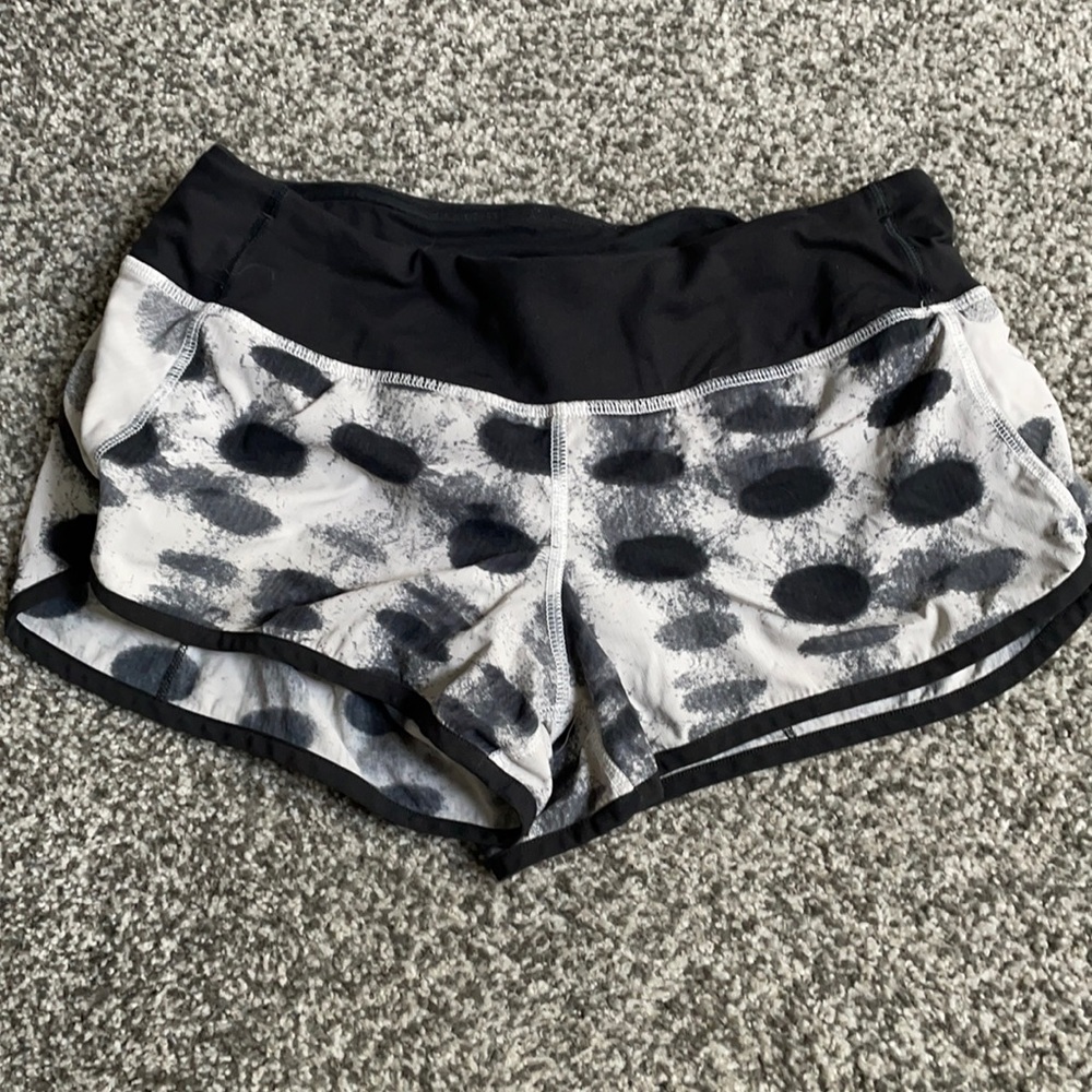 Lululemon speed shorts